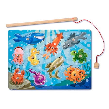 Melissa & Doug Fishing Magnetic Puzzle Game 3778